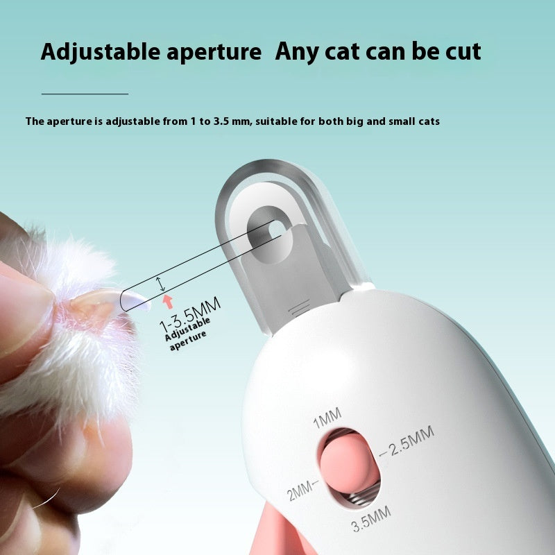 US Local Cat Nail Scissors With Gravity Push Scissors