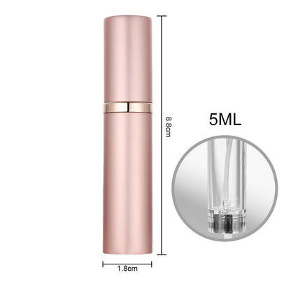 US Local Perfume Vaporizers Bottled Bottoms Filled With Perfume High-end Travel Portable Spray Small Sample Empty Bottle Dispenser