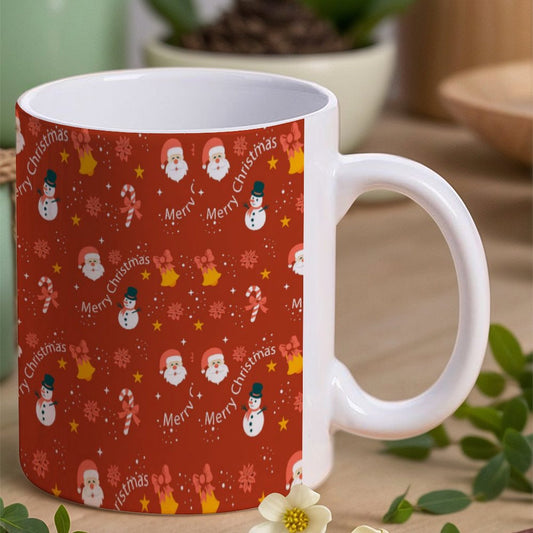POD US Local White mug with full print, Christmas 0057