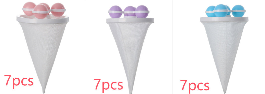 Washing Machine Lint Catcher Filter Pouch Hair Removal Laundry Ball Hair Lint Catcher Catchers Float Filter Clothes Cleaning Ball Accessories