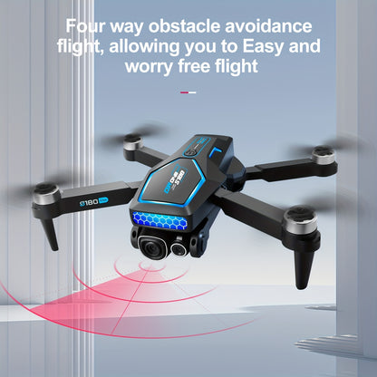 US Local S180 Max Brushless Racing Drone 4k Camera HD Obstacle Avoidance WIFI FPV Quadcopter Optical Flow Positioning Radio Control Toy