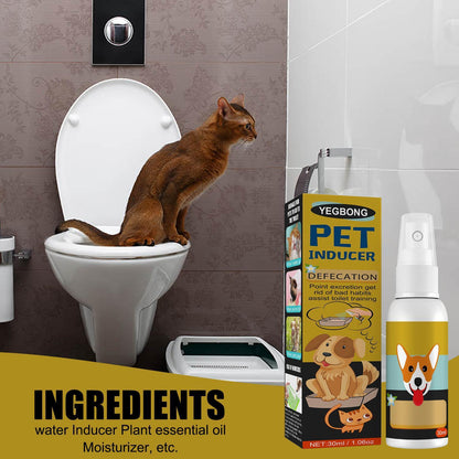 US Local Yegebang Pet Defecation Positioning Spray Pet Feces Positioning Pet Cat And Dog Defecation Inducer