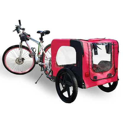 US Local Bicycle Trailer For Pets Outdoor Foldable Dog Trailer With Reflectors