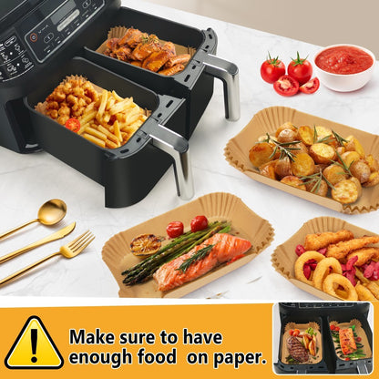 US Local 125 Pieces Of Air Fryer Baking Paper