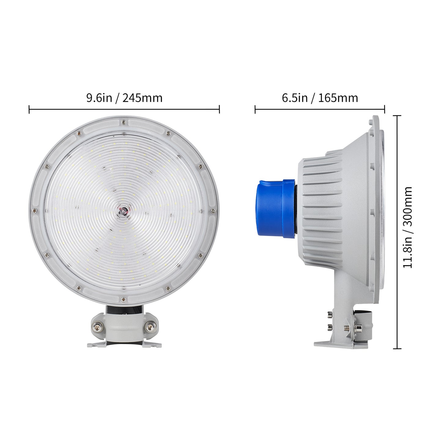 US Local VEVOR LED Barn Light, 50W 5500LM, Ultra Brightness 6000K Daylight, Dusk To Dawn Area Lights, Outdoor Security Flood Lighting, IP65 Waterproof