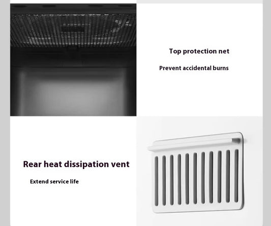 Visual Non Flip Electric Fryer Oven