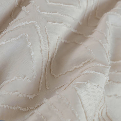 US Local Bohemian Style Quilt Cover Set, Cut Flower Quilt Cover, Tufted Quilt Cover Three-piece Set, One Quilt Cover And Two Pillowcases, Washable And Machine Washable Without Shrinkage, Suitable For Hotels