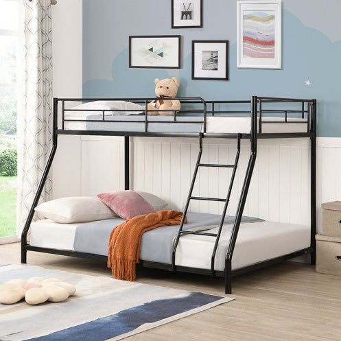 US Local METAL BUNK BED TF BLACK