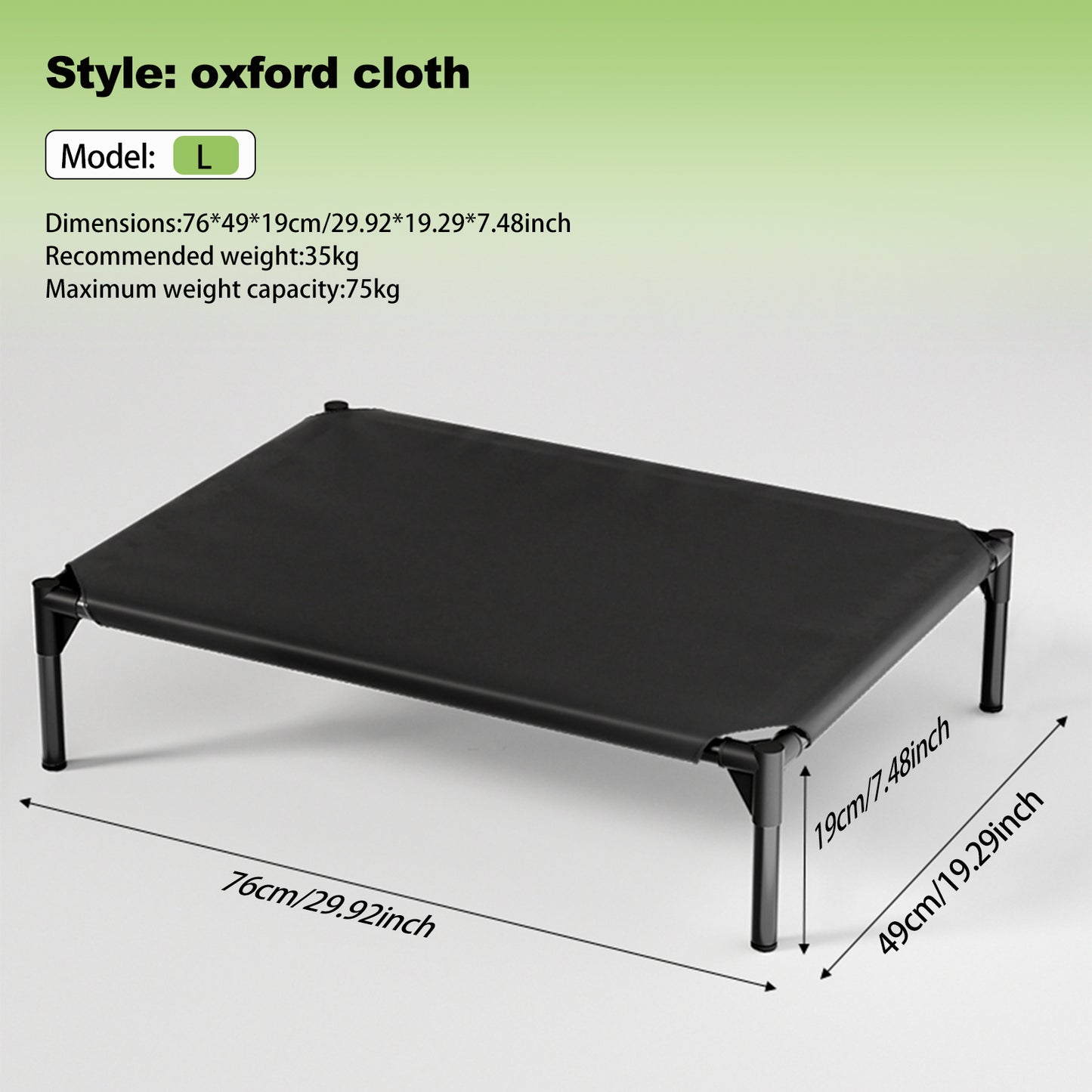 US Local Bi-material Pet Bed Is Of Your Choice,The Detachable Design Of The Oxford Cloth And Breathable Mesh Pet Bed Combines The Characteristics Of Breathable, Waterproof And Odorless To Create A Comforta