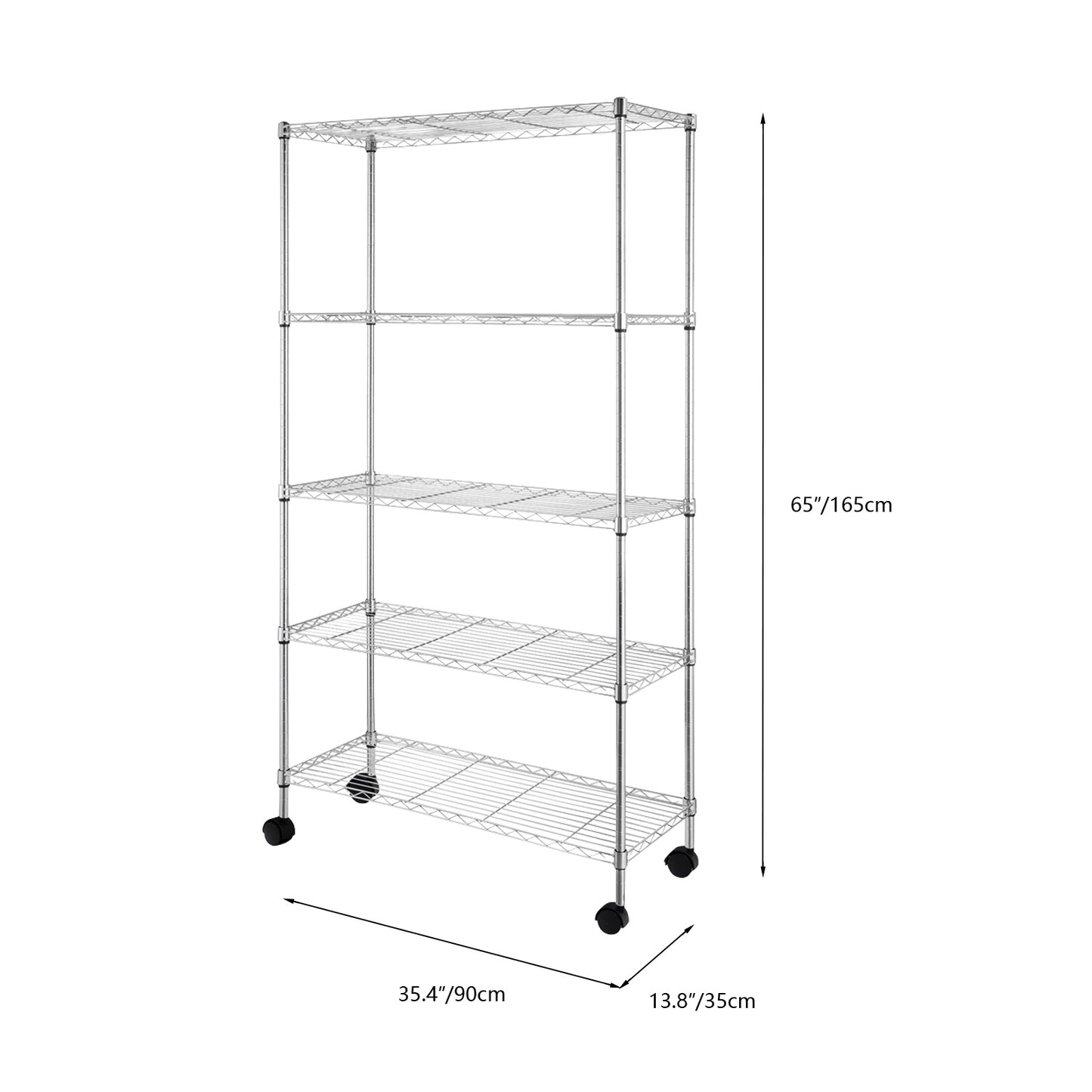 US Local Five Layer - Metal Storage Rack