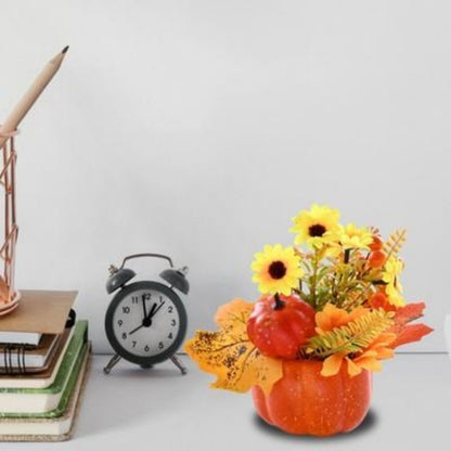 US Local Artificial Pumpkin Flower Autumn Pumpkin Ornaments A