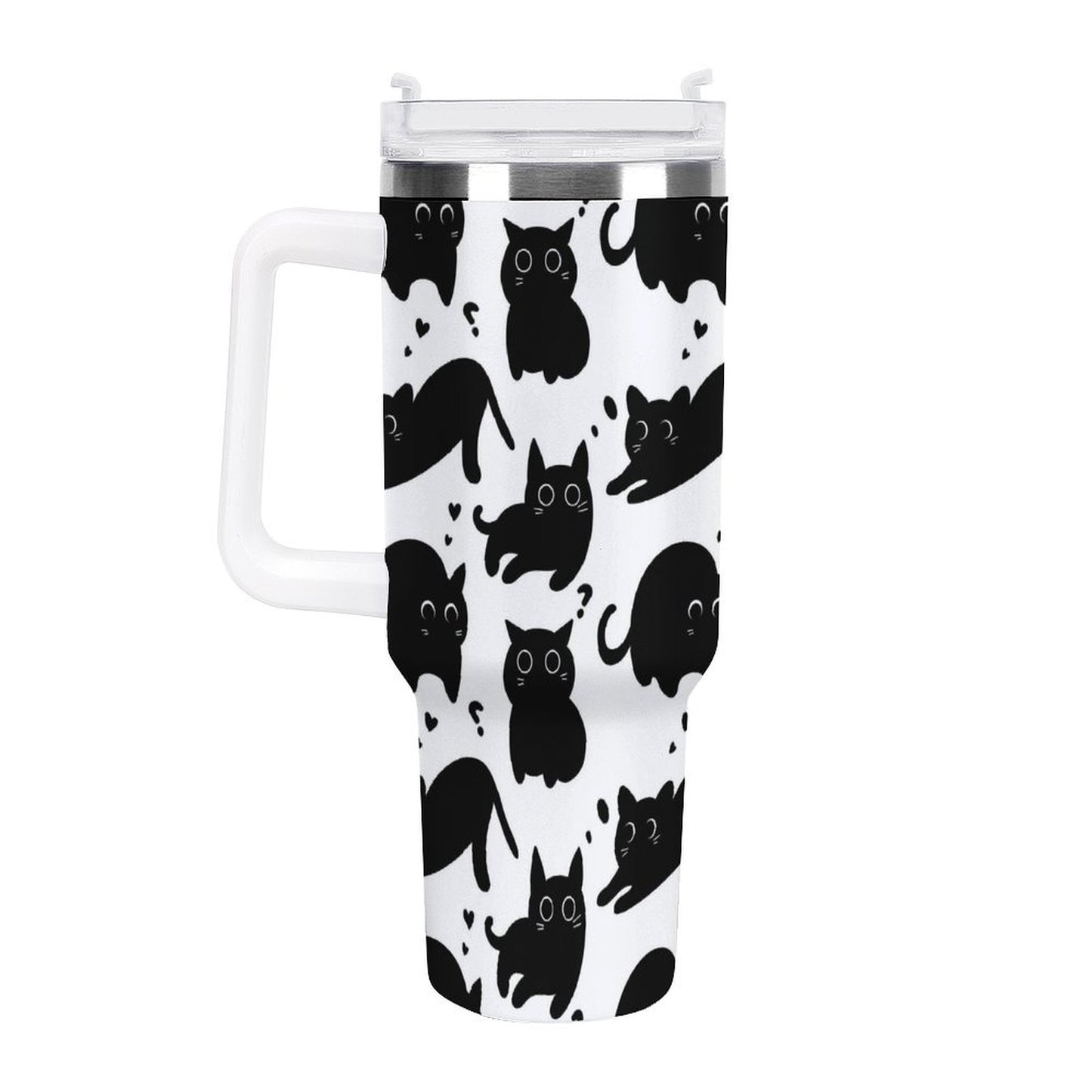 PHDT00117 POD US Local Tumbler 40 oz Large Capacity Car Cup Cat 06