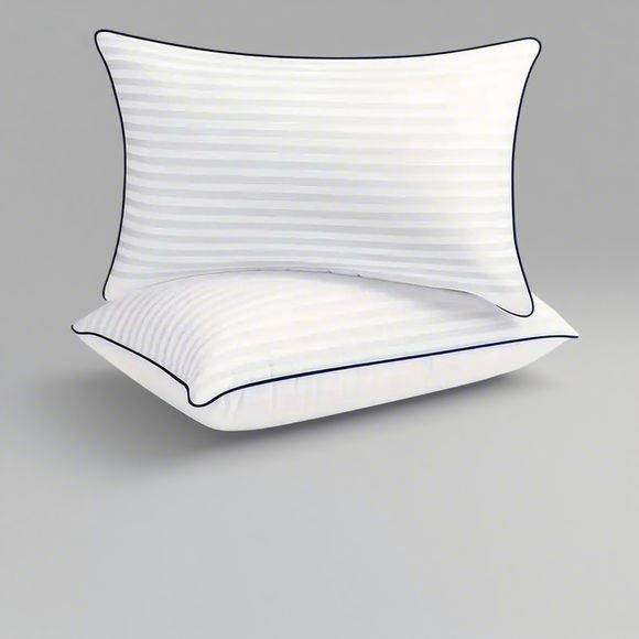 US Local Bed Pillows Stripe, 1pack