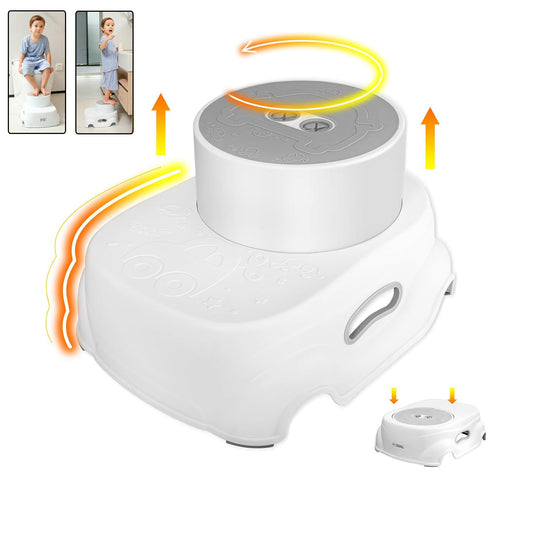 US Local Padded 2-Step Step Stool, 2-Step Footstool - Step Stool Non-slip, Portable, Space-saving Design For Bathroom, Kitchen, Bedroom, Classroom - Easy To Clean, Sturdy And Comfortable