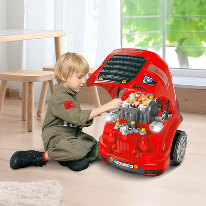 US Local Mechanic Kids Truck Engine Toy Set