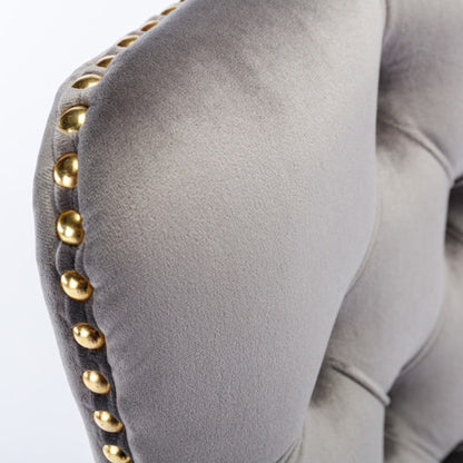 US Local Home Office Chair With Tufted Velvet Buttons