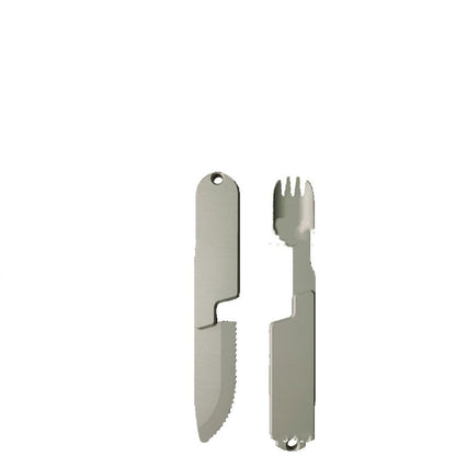 Two-in-one Camping Tableware Knife And Fork Combination