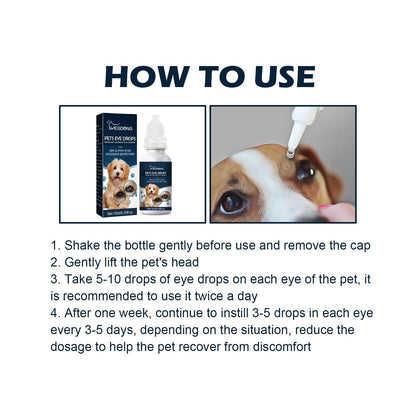 US Local Igbang Pet Eye Drops For Cats And Dogs To Remove Tear Marks, Relieve Itchy Eyes And Clean