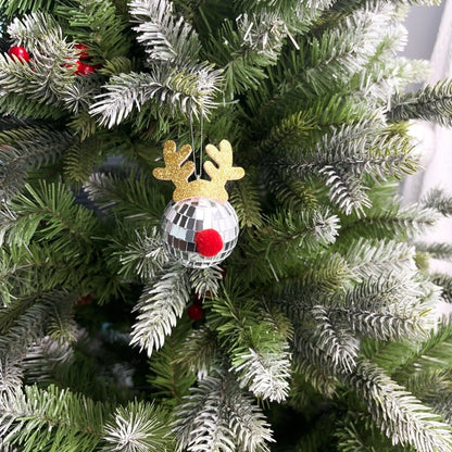 US Local 5PCS Christmas Mirror Disco Ball Decoration