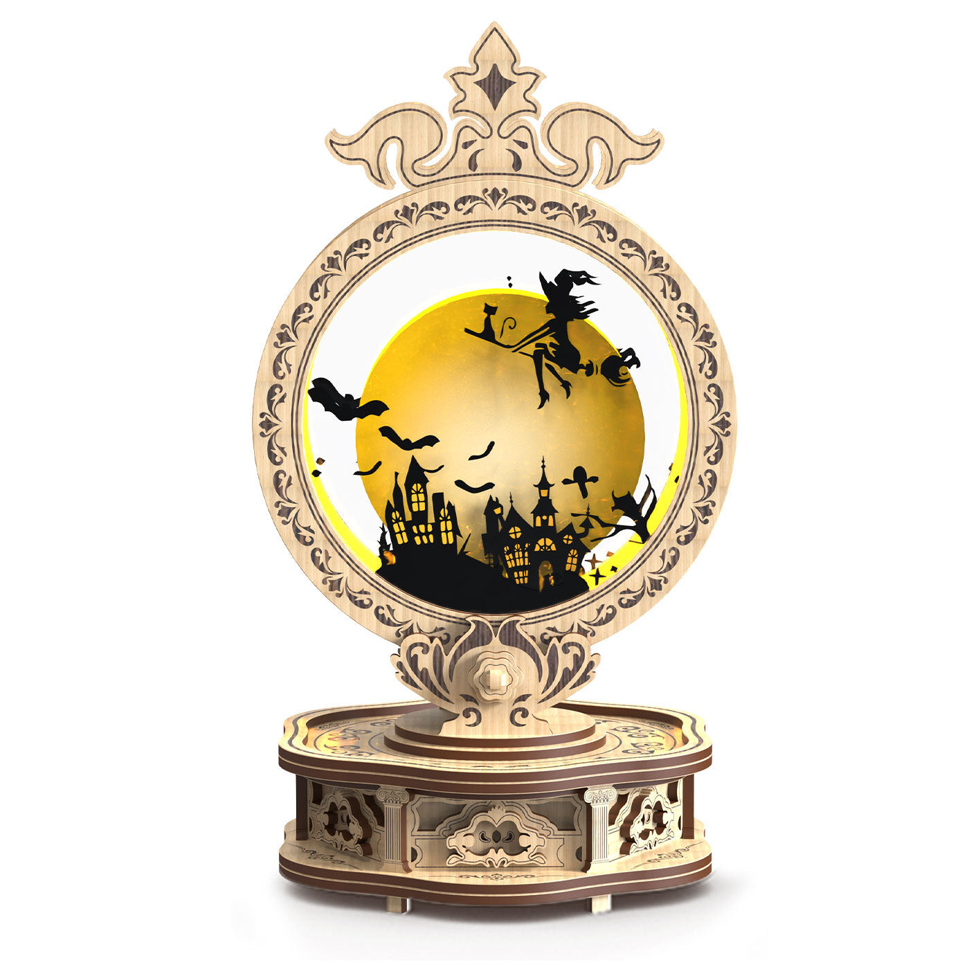 US Local Home Fashion Simple Holiday Carnival Lights Styling Puzzle Toys