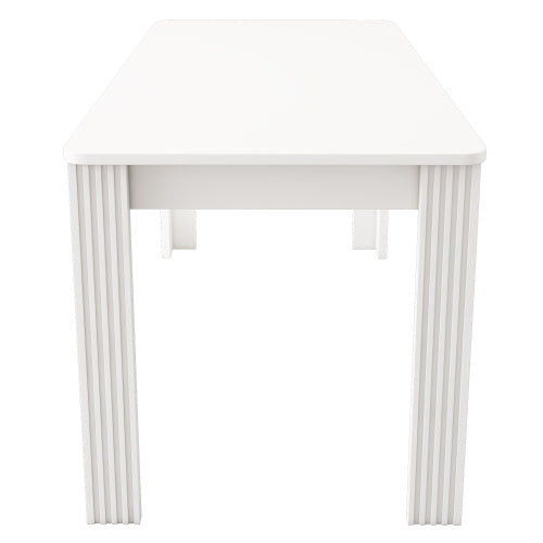 UK Local 4 Seater Dining Room Table, MDF Wood Rectangle Modern Kitchen Dining,Room Furniture Unit, Small Kitchen Table,Coffee Table,Small Table For Home