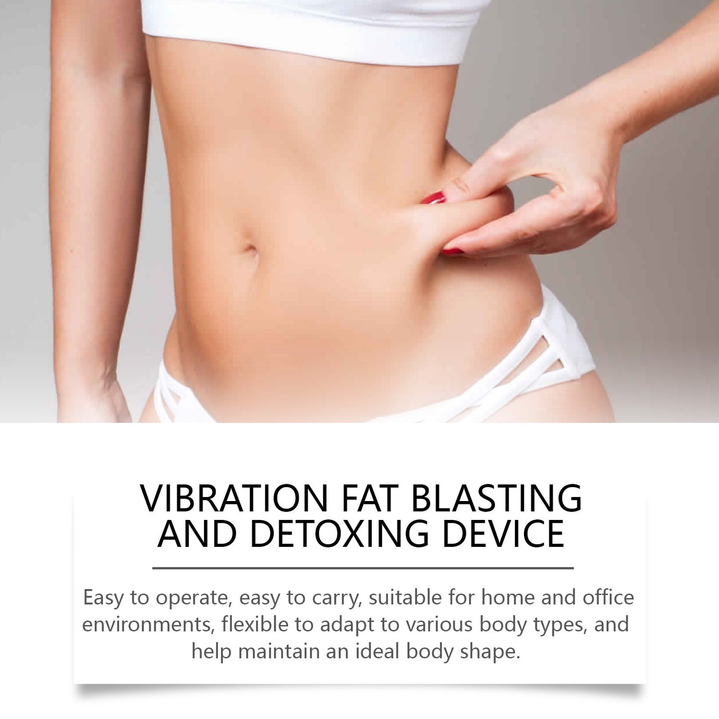 US Local EOHOE Convenient Vibrating Body Device Body Fit Comfortable Massage Cushion Shows Off Light Body Massager