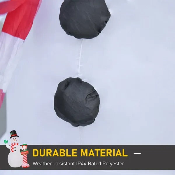 CA Local 7.9 ft Christmas Inflatable Snowman Decoration Airblown Lighted For Home Indoor Outdoor Garden Lawn Decoration Party Prop