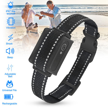 US Local Train Collar OR Receiver Only Options - 3280FT Dog Training Collar IP67 Waterproof Pet Beep Vibration Electric Shock Collar 3 Channels Rechargeable Transmitter Receiver Trainer With Flashlight