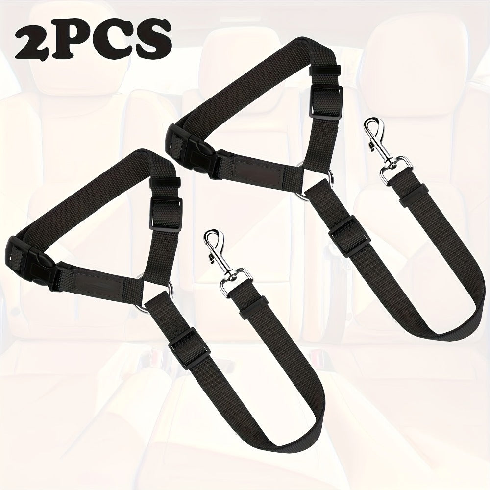 US Local The Two - Piece Dog Leash Set Is Made Of Wear - Resistant And Skin - Friendly Materials. With Excellent Quality, It Meets Various Travel Needs Of Dogs.