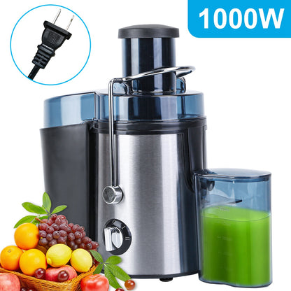 US Local 1Pc Centrifugal Juicer Juice Extractor With 2 Speeds 2.6in Wide Feed Chute 17Oz Juicer Cup 54Oz Pulp Collector Electric Juicer For Fruits Vegetables