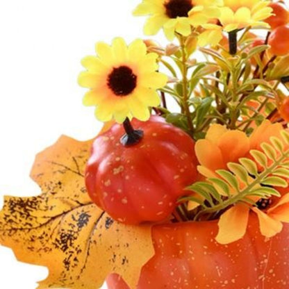 US Local Artificial Pumpkin Flower Autumn Pumpkin Ornaments A