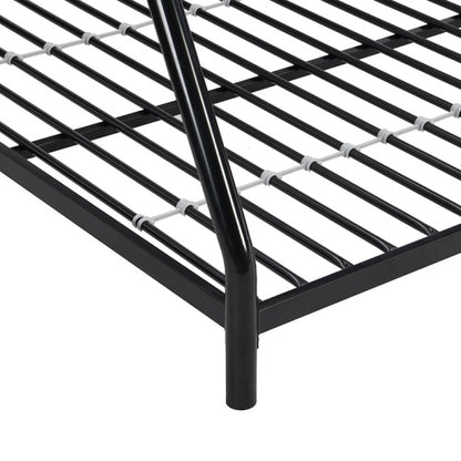 US Local METAL BUNK BED TF BLACK