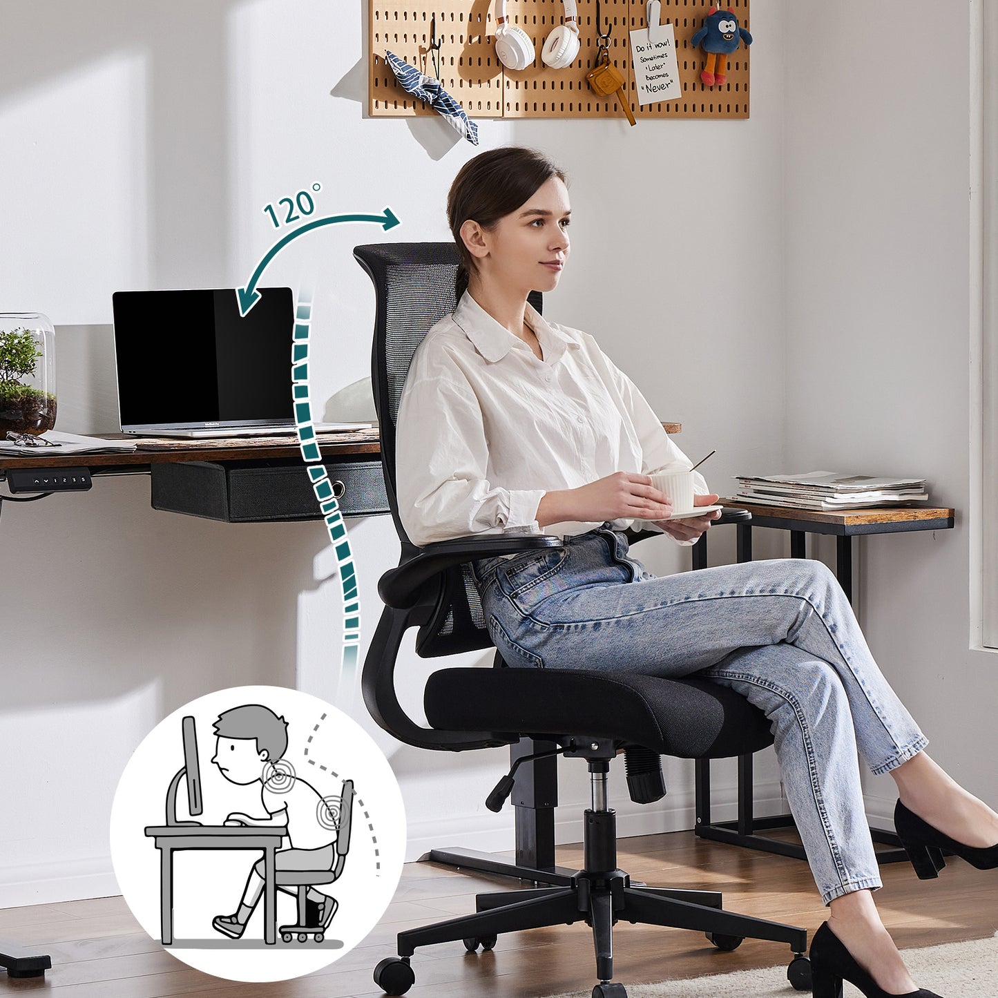 US Local Ergonomic Computer Net Chair