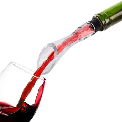 US Local 1 Pc Wine Aerator Pourer Spout Decanter Spout Attachable In-Bottle Wine Drip Stopper