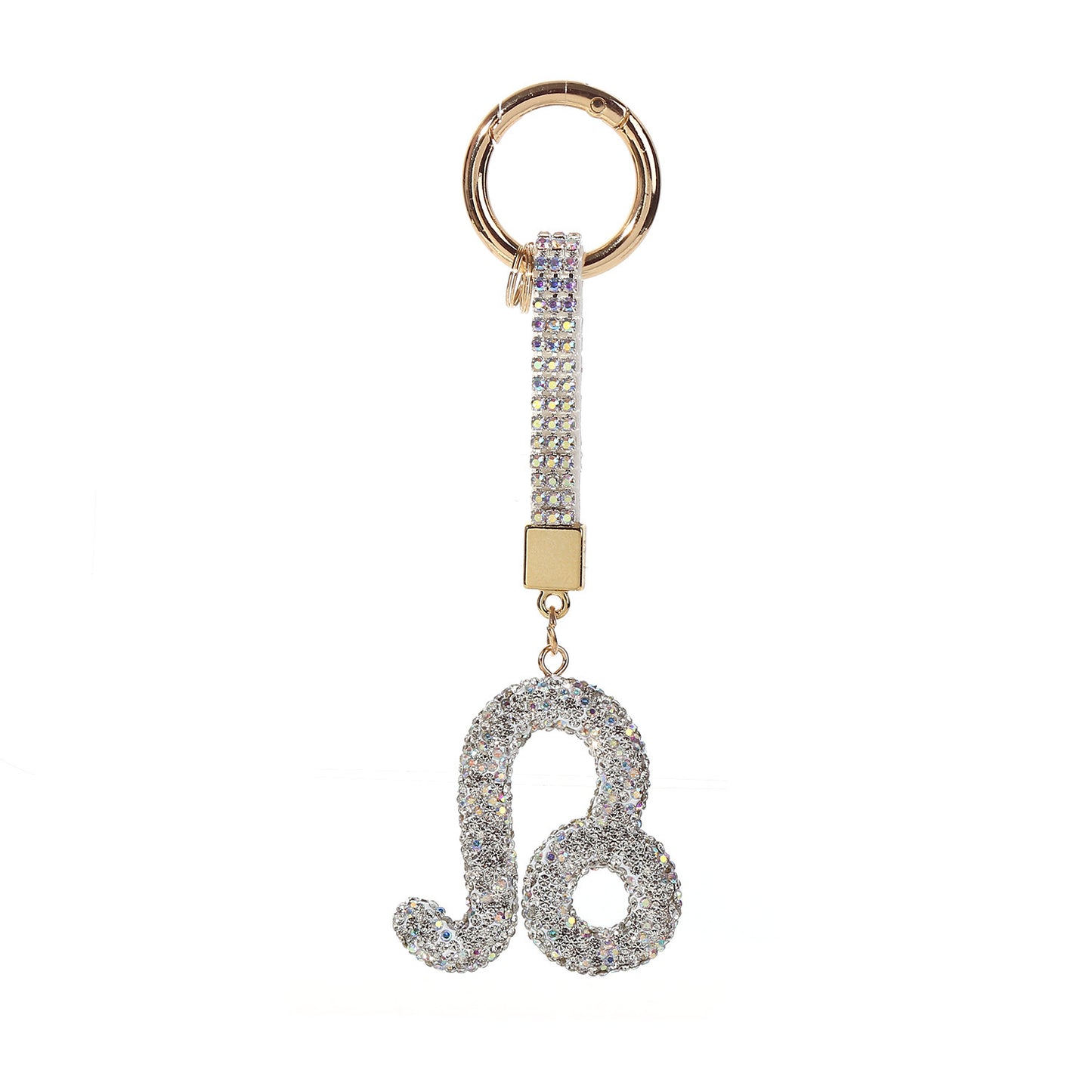 Full Diamond Constellation Keychain Women's Fashion Pendant