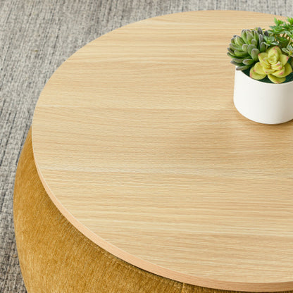 US Local Circular Storage Footstool 2-in-1 Function