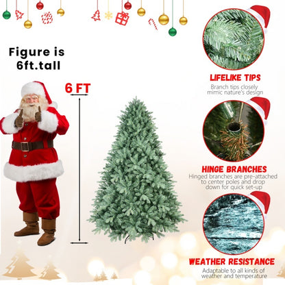 US Local PE, PVC Christmas Tree, Green