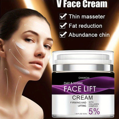 US Local 50ml Ultra-Lifting Face Cream - Revitalizes & Firms Facial, Neck, Chest Skin, Softens Fine Lines & Wrinkles, Hydrates & Plumps With Vitamin C, Retinol, And Glycerin For All Skin Types