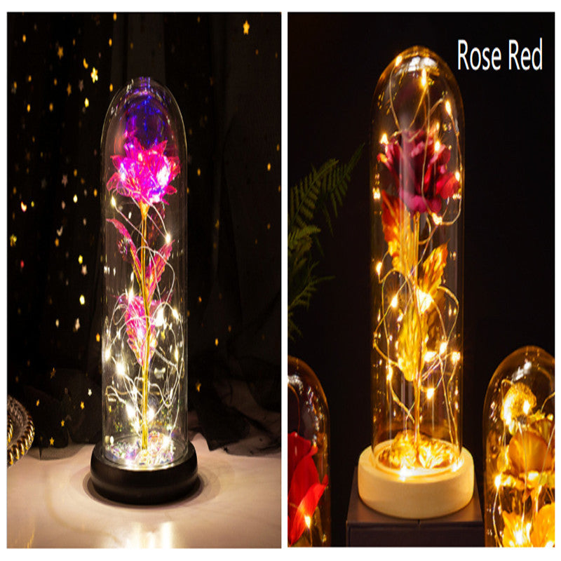 Little Prince Rose Glass Cover