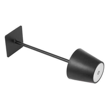 US Local Cordless Table Lamp 2-Pack 5200mAh Built-in Rechargeable Battery Desk Lamp Black