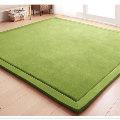 Thick Coral Velvet Carpet Tatami Crawling Non-slip Mat