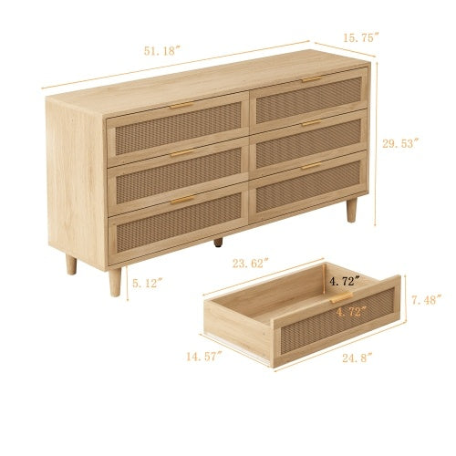 US Loccal Rattan Drawer Lockers