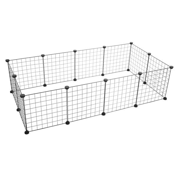 US Local 12 Pieces Of Iron Mesh Material Fence