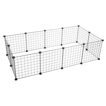 US Local 12 Pieces Of Iron Mesh Material Fence