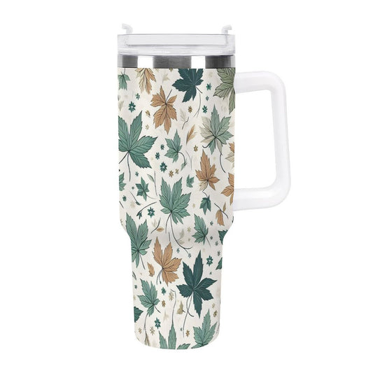 PHDT00410 POD US Local Tumbler 40 oz Large Capacity Car Cup Maple Leaves, Autumn