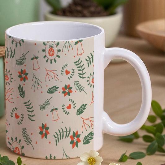 POD US Local White mug with full print, Christmas 0063