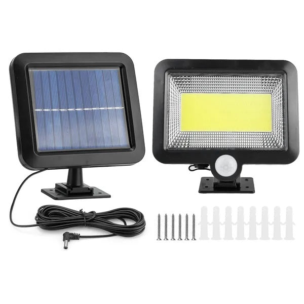 US Local Solar Powered Wall Lights Outdoor LED Beads Motion Sensor Lamp