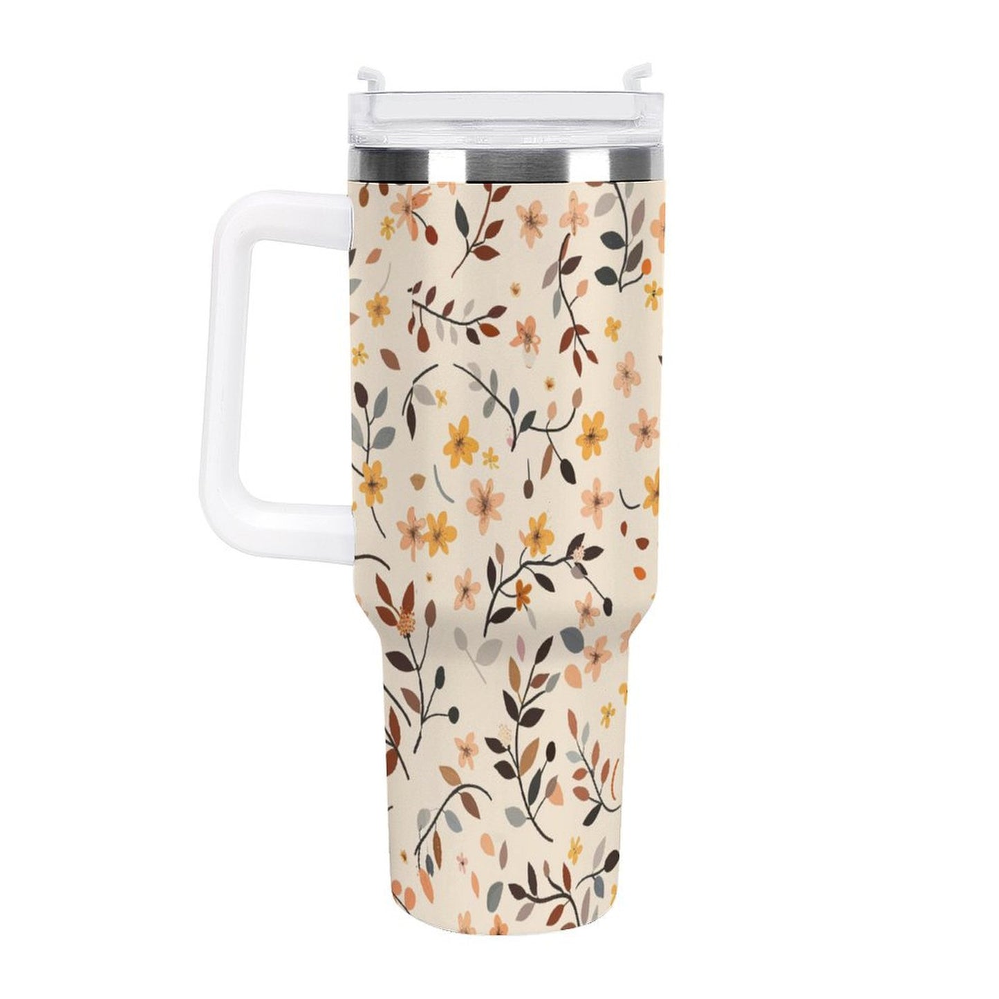 PHDT00094 POD US Local Tumbler 40 oz Large Capacity Car Cup Leaves, Autumn