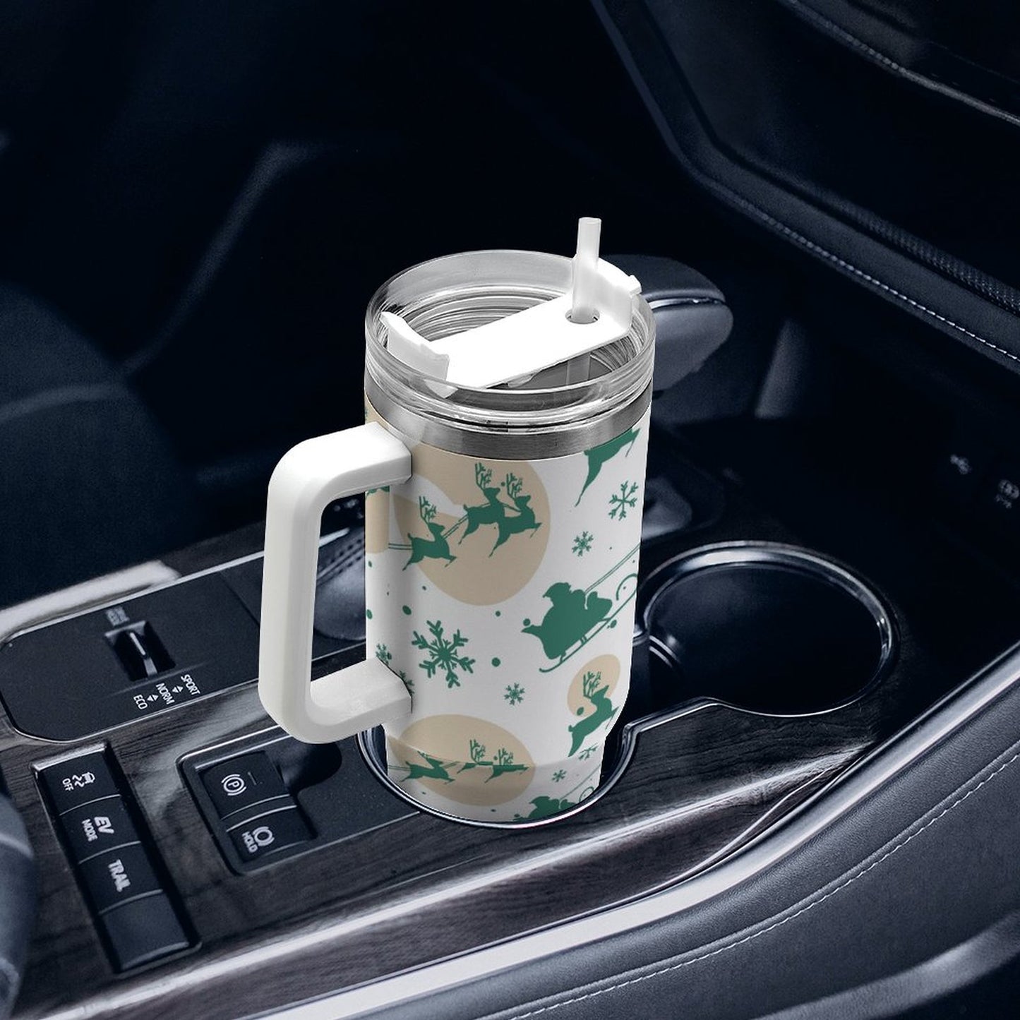 PHDT00068 POD US Local Tumbler 40 oz Large Capacity Car Cup Christmas Winter