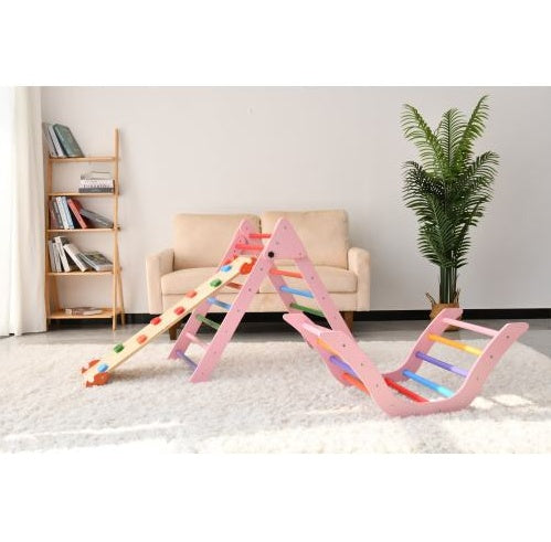 US Local Wooden Climbing Toys For Young Children